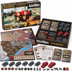 Axis & Allies Stalingrad WWII Strategy Board Game 150+ Miniatures 2-Player NIB