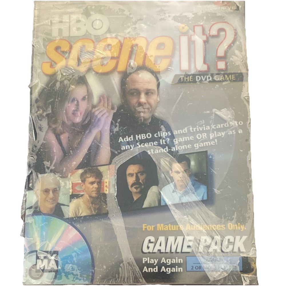 Screenlife HBO Scene It? DVD Party Game Extension Pack Movie & TV