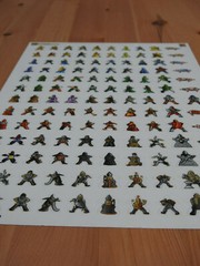 Carcassonne – 130 Meeple Stickers | Accessory | New