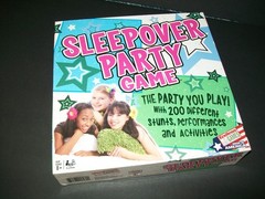 Sleepover Party Game The Party You Play Activity Game for Kids Ages 8 and Up NIB