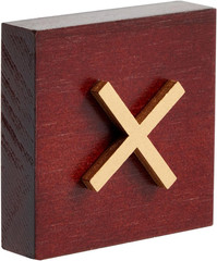 Tic Tac Toe Board Game – Outdoor Table Games for Patio & Indoor Tabletop Play –