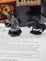 Trivial Pursuit Lord of the Rings Movie Trilogy Collector’s MISSING 6 WEDGES Htf