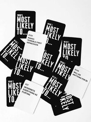Who’s Most Likely to… Kinda Clean Family Edition A Party Game