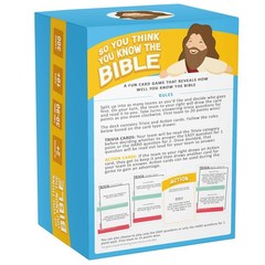 So You Think You Know The Bible, A Fun Bible Trivia Game for Families,