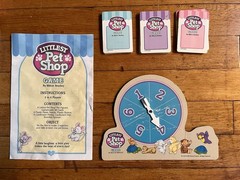 VINTAGE 1993 Littlest Pet Shop A Fun Matching Game COMPLETE Milton Bradley LPS