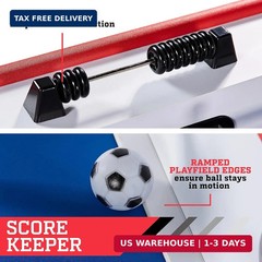 Hall of Games Foosball Table Soccer Game Table for Family Game Room Multiple Sty