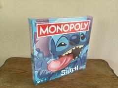 MONOPOLY STITCH EDITION MONOPOLY BOARD GAME FROM DISNEY AGES 8+ SEALED