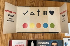 1967 Kreskin’s ESP Game by Milton Bradley Complete in Good Condition