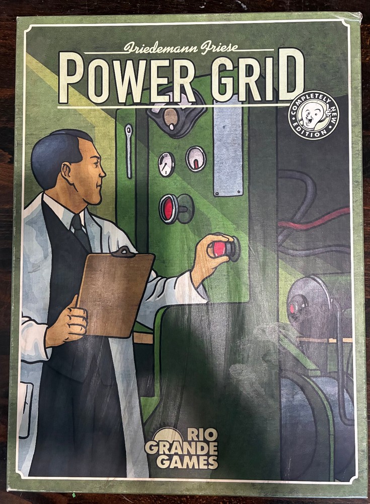 Power Grid and expansions / Rio Grande Games / Used but complete / see desc
