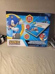 Sonic The Hedgehog Table Tennis Dash Wooden Table Top Edition Brand New In Box