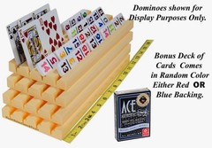 Plastic Trays/Racks for Dominoes OR Playing Card _ Dual Use _ Set of 4 Trays