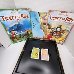 DAYS OF WONDER TICKET TO RIDE INDIA SWITZERLAND EXPANSION SET