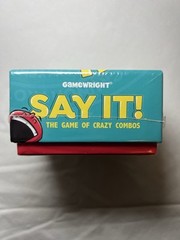 Say It! Creative Hilarious Fast-Thinking Shout-It-Out Party Game Gamewright NEW
