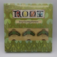 Root Deluxe Homeland Frog Clearing Markers Board Game Add On Upgrade Leder Games