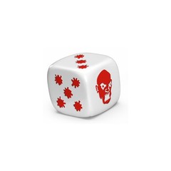 CMON Zombicide 2nd Edition Special Black and White Dice | 16mm, Various
