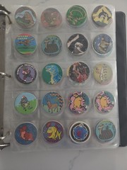 LOT of Vintage 1990’s POGS w/ Binder – 225 Pogs Total!