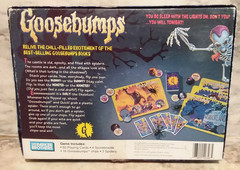 Vintage 1995 GOOSEBUMPS SHRIEKS & SPIDERS Board Card Game