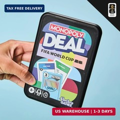 Monopoly Deal FIFA World Cup 2026 Edition Game – Officially Licensed FIFA World