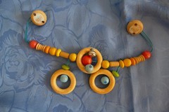 Rattles with Bells, Pullers, Toddler, Kids Toys, Musical Education