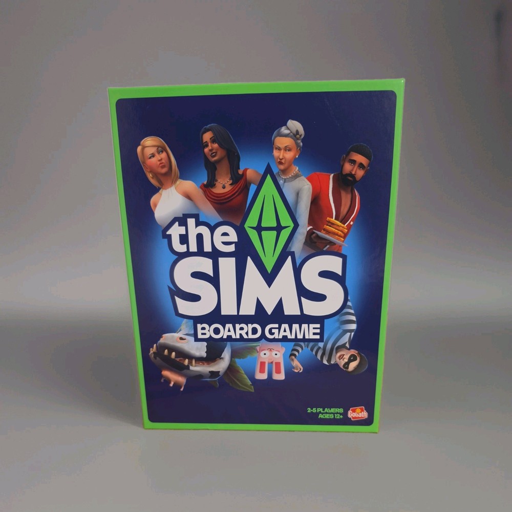 Goliath The Sims Board Game | Family Strategy Game | Craft Your Story – Open Box