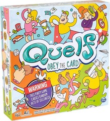 Spin Master Quelf Board Game: Party Game for Teens & Adults Obey The Cards to