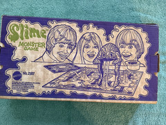 Vintage Slime Monster Board Game. Mattel 1977 – 2387. Near Complete. RARE.