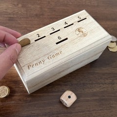 Penny Game – Fun Board Game Works with Coines, Get Rid of Coins to Win, Penny…