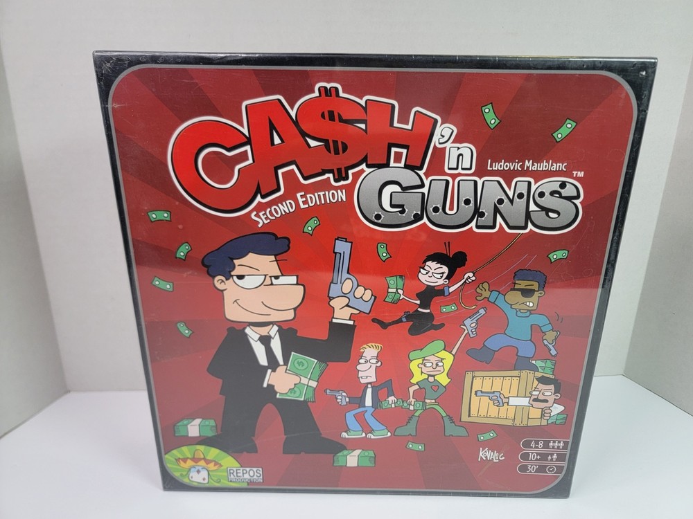 Cash n Guns Second Edition NEW! Free Shipping!