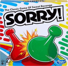 Sorry! Kids Board Game, Family Board Games for Kids and Adults