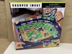 Tabletop Game Lot Sharper Image Perfect Pitch Baseball & Sealed Hockey Game