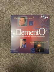 RARE / ELEMENTO Periodic Table Learning Board Game 1996 Science Fun! New Sealed!