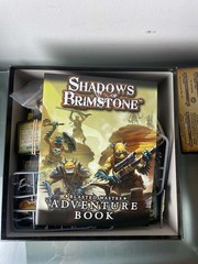 Shadows of Brimstone FFP07809 Blasted Wastes (Other Worlds Deluxe Expansion) EUC