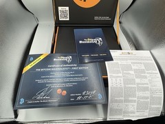 The Bit coin Maximalists Board Game 1st Edition Trading Finance COA Numbered New