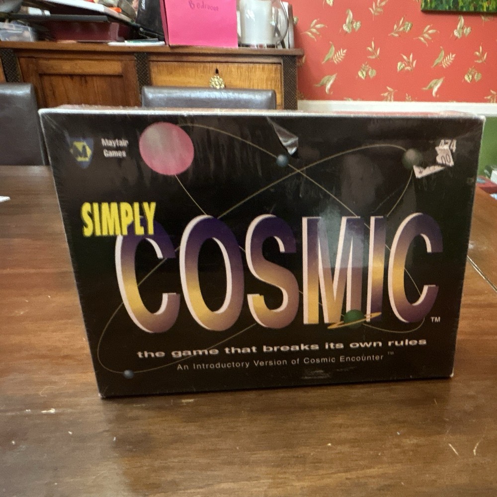 Mayfair Games Simply Cosmic Space Board Game Complete, 2+ Players, Ages 12+