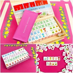 Meizinme Floating Mahjong Tile Set for Pool,160 American Mahjong Tiles Waterp…