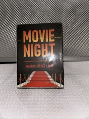 Movie Night Card Game Interactive Family Fun for Movie Lovers – Watch React Win