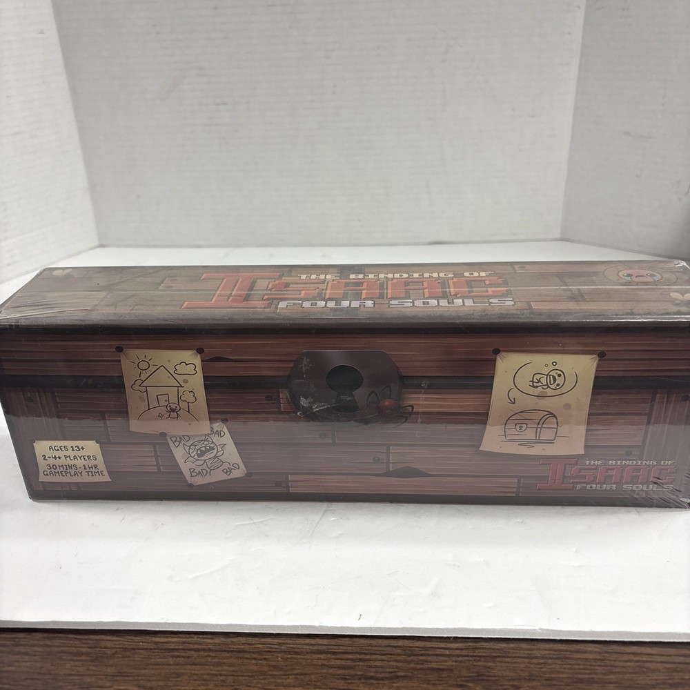 The Binding of Isaac Four Souls Game First Edition SEALED Studio71 Long Box