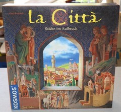 Kosmos – LA CITTA – Italy Renaissance City Building Game (EX) German + Eng Rules
