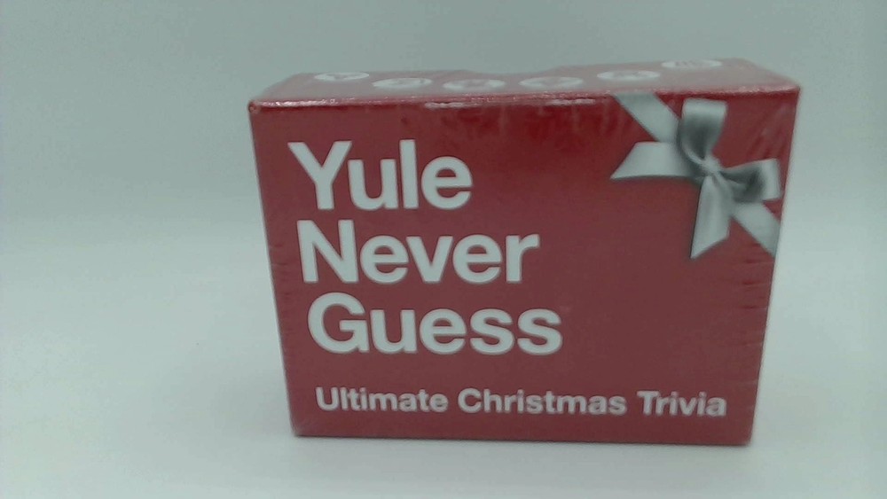 Christmas Trivia Game – Christmas Games Family – Party Game – Yule Never Guess