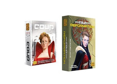 Indie Boards and Cards Coup + Coup Reformation The Dystopian Universe Card Game