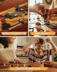 Post-Apocalyptic Demolition Derby Board Game 2-4 Players 30 Minute Playtime
