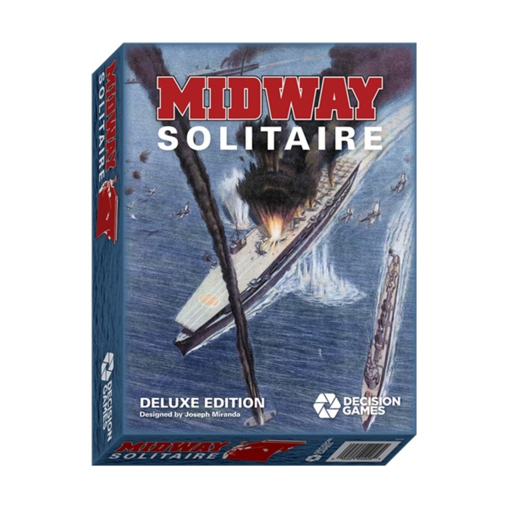 Decision Games Wargame Midway Solitaire (Deluxe Ed) Box VG+/NM