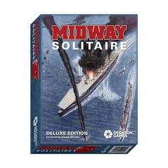 Decision Games Wargame Midway Solitaire (Deluxe Ed) Box VG+/NM