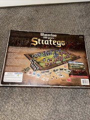 Stratego Waterloo 200 Years Rare Strategy Board Game Nice *8/12 Weakened Blocks*