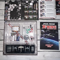 Star Wars X-Wing Miniatures Board Game Tactical Space Combat Core Set COMPLETE!