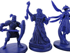 d&d DUNGEON OF THE MAD MAGE Board Game 5x VILLAIN Minis NEW!!