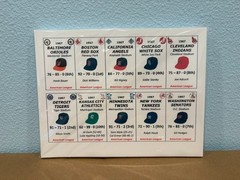 Statis Pro Baseball – 1967 Season Cards