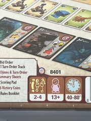 New 5 FIVE TRIBES BOARD GAME bruno cathala djinns days of wonder English SEALED