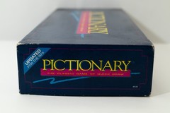 VINTAGE Pictionary Updated for the 90s COMPLETE 1993 Classic Drawing Game #9