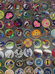 Lot of 106 Various Brands Pog , Slammer Whammers , Cybot Kaps